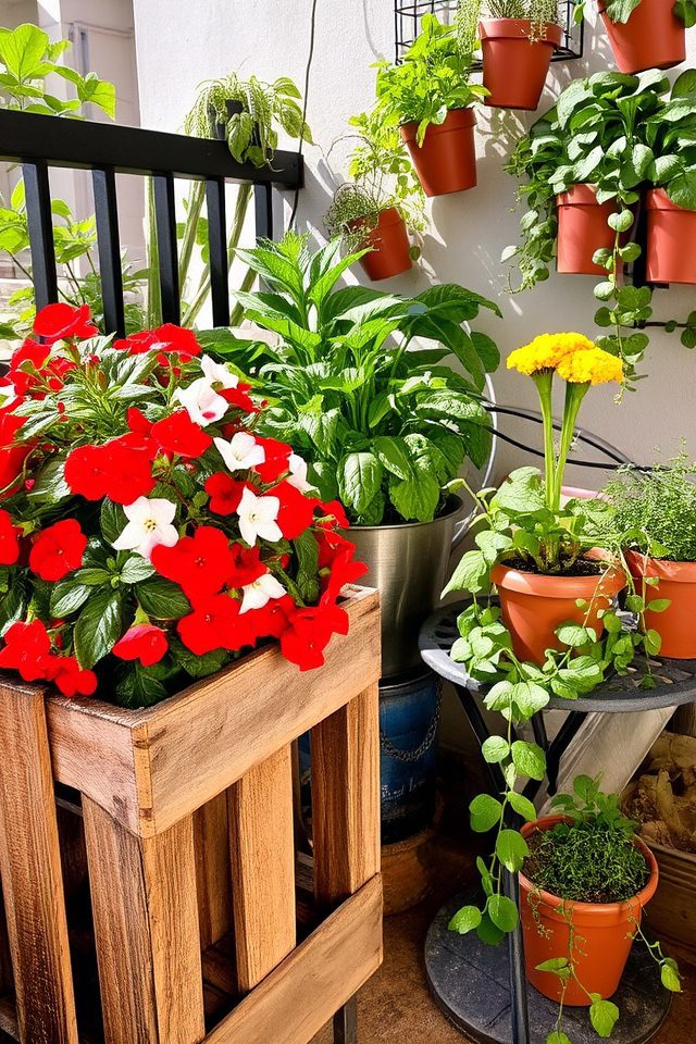 portable plants for townhouses