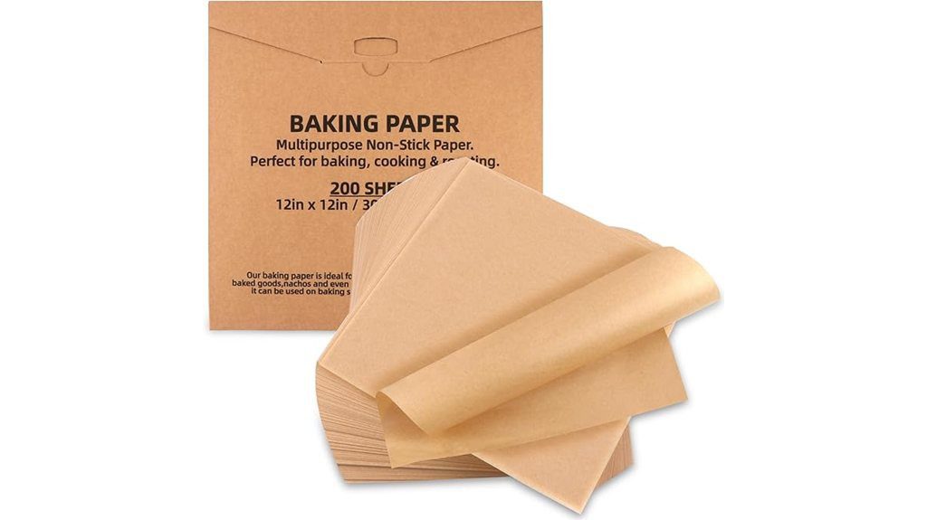 precut non stick baking sheets