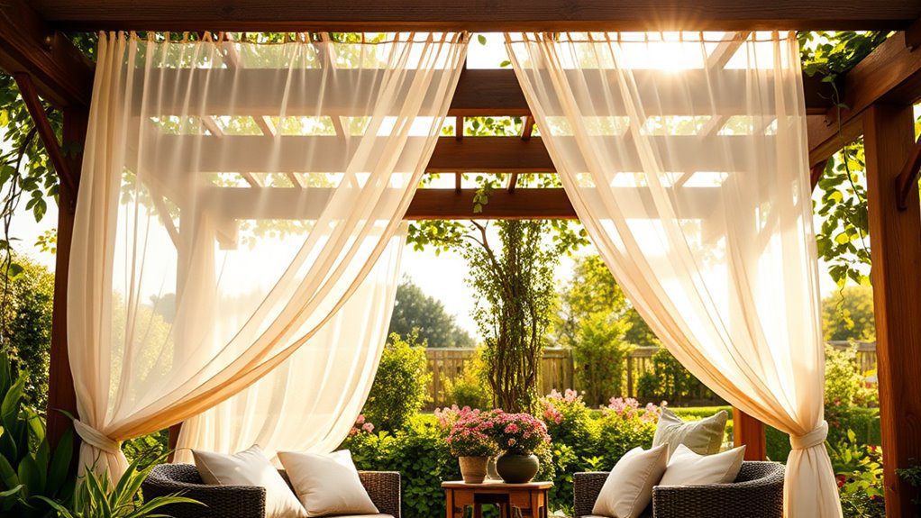 privacy and shade curtains