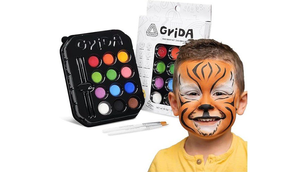 professional party face paint