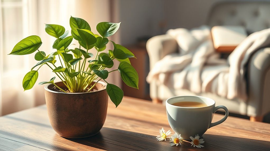 promotes calm and mindfulness