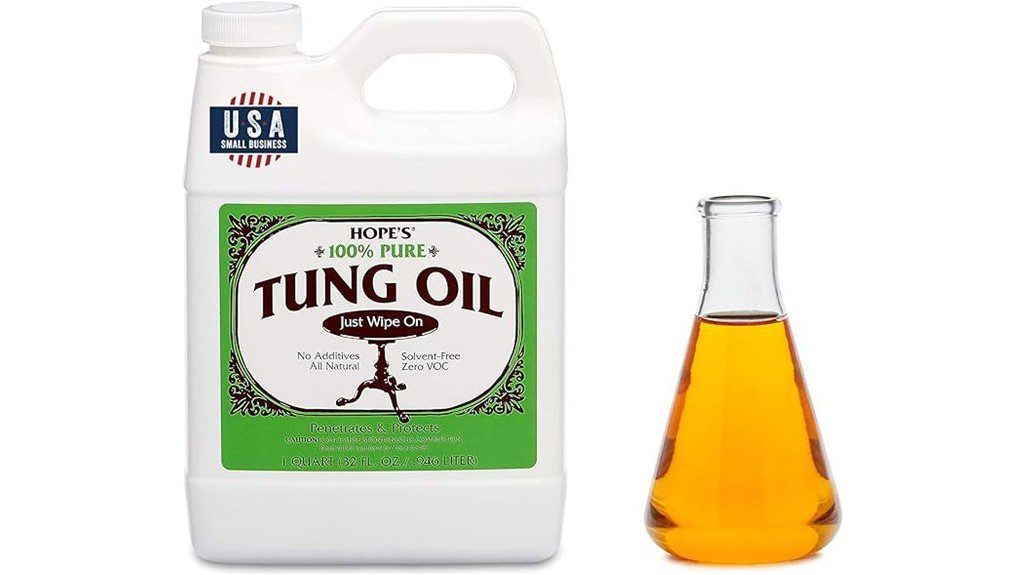 pure tung oil finish