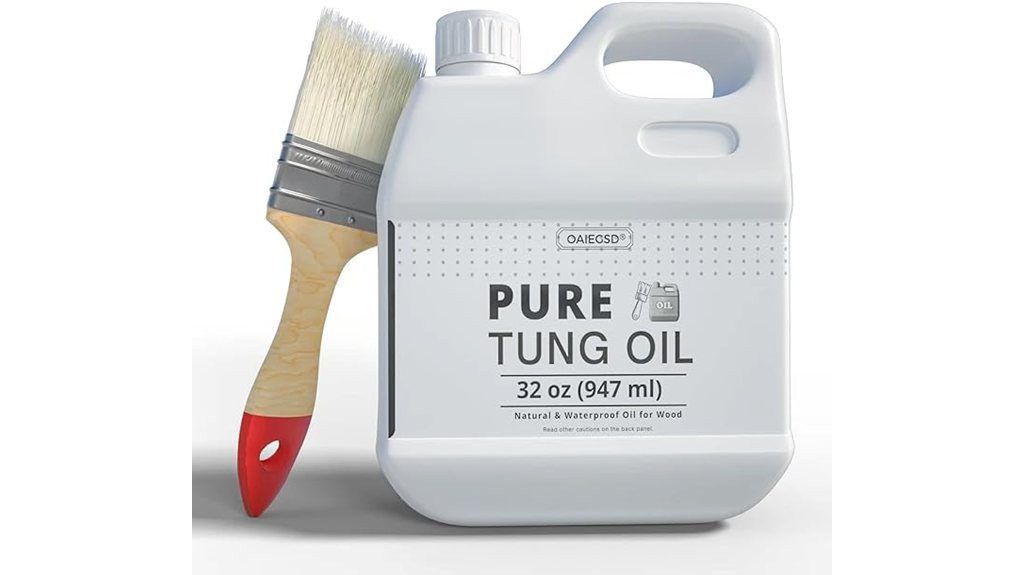 pure tung oil finish