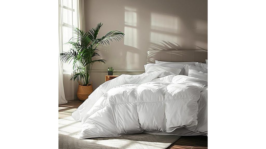 queen size down comforter