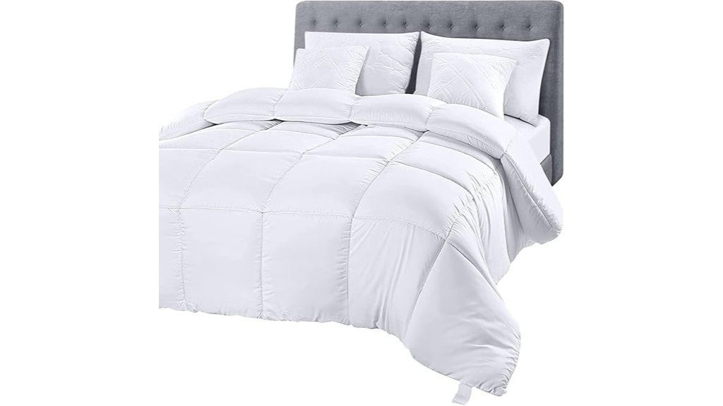 queen size white comforter
