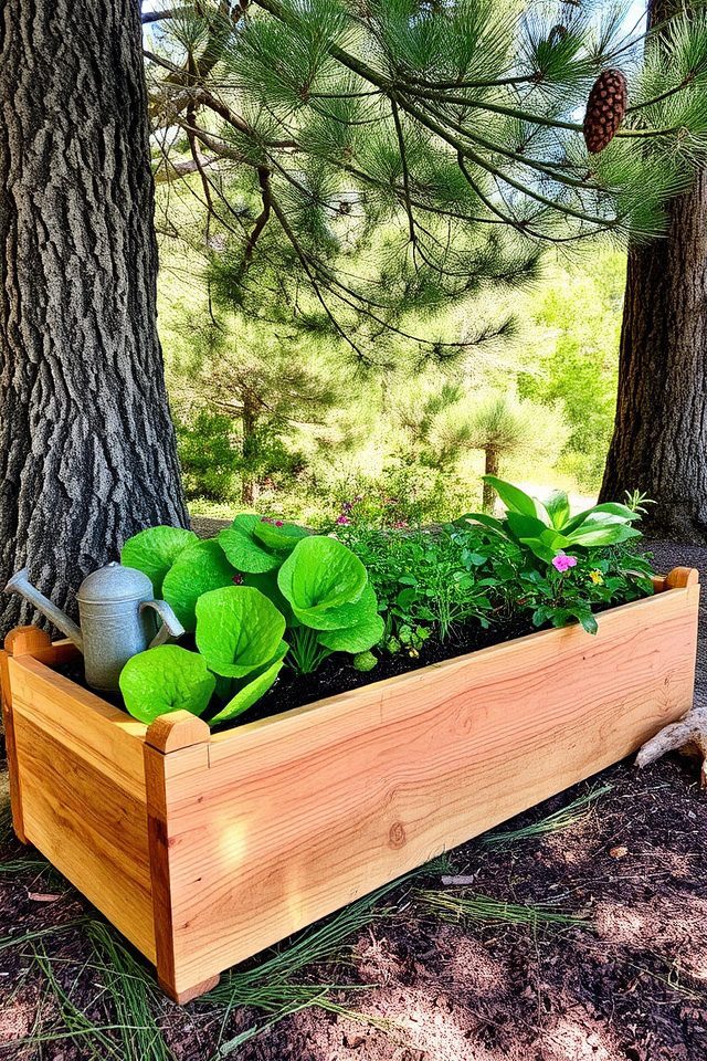 raised bed garden construction