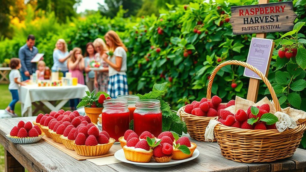 raspberry festival community celebration