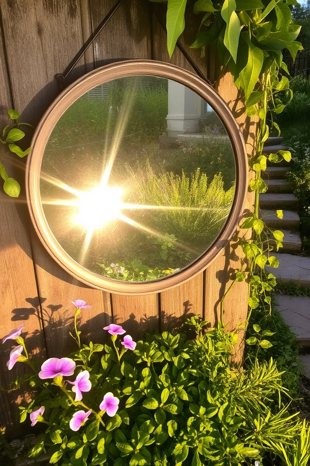 reflecting light with mirrors