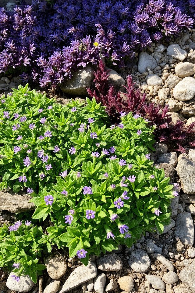 resilient ground cover layering