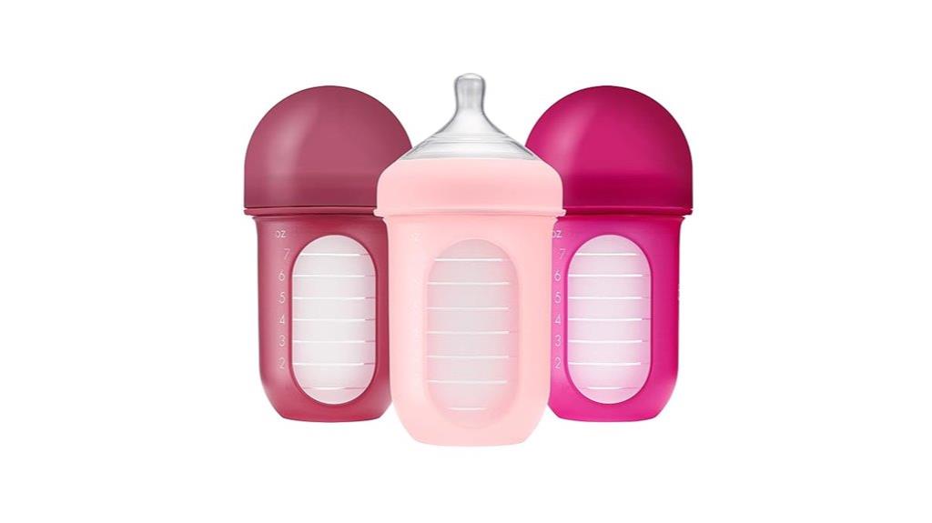 reusable silicone baby bottles