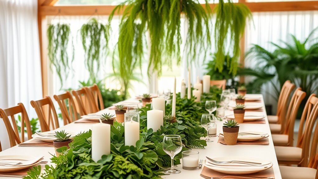 revitalize decor with greenery