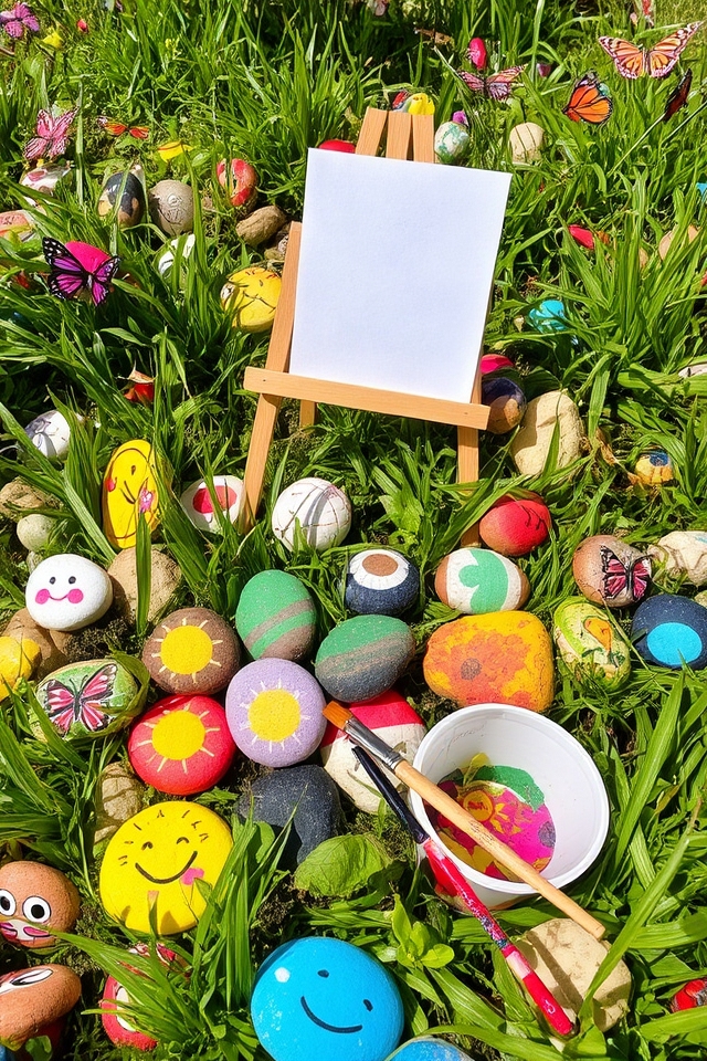 rock garden art creations