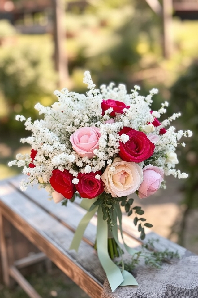 romantic vintage flower arrangements