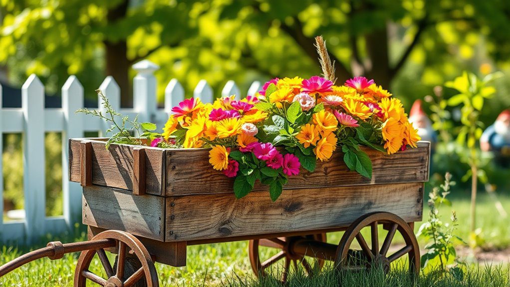 rustic charm for gardens