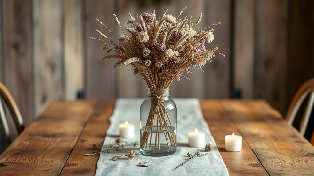 rustic elegant table decor