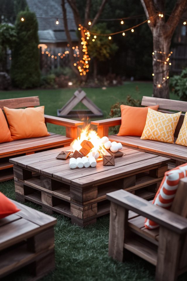 rustic pallet furniture transformation