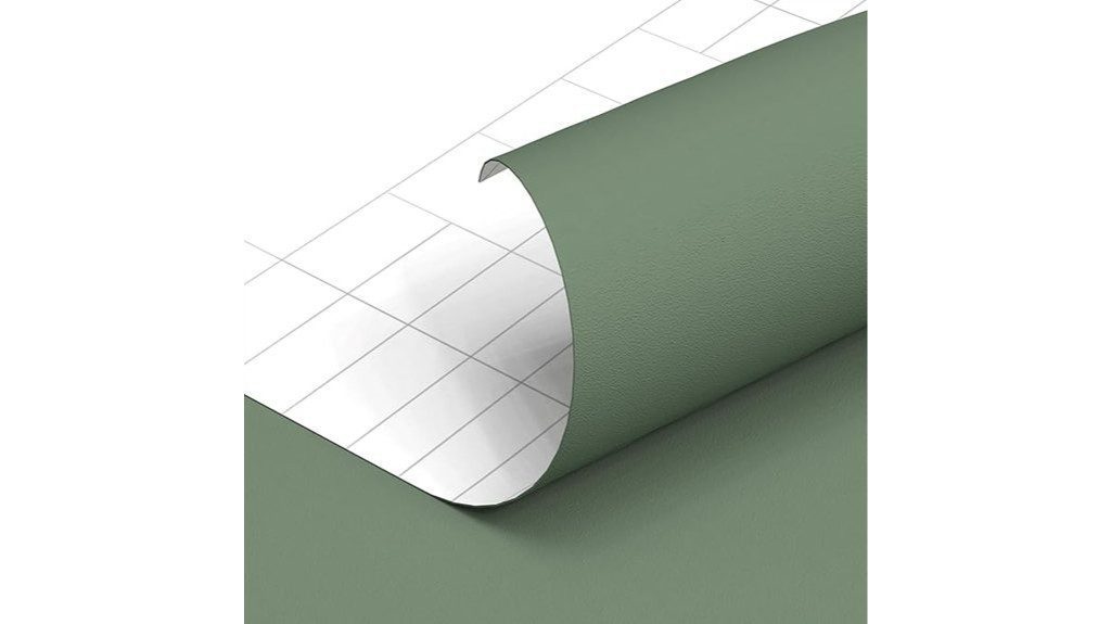 sage green peel wallpaper