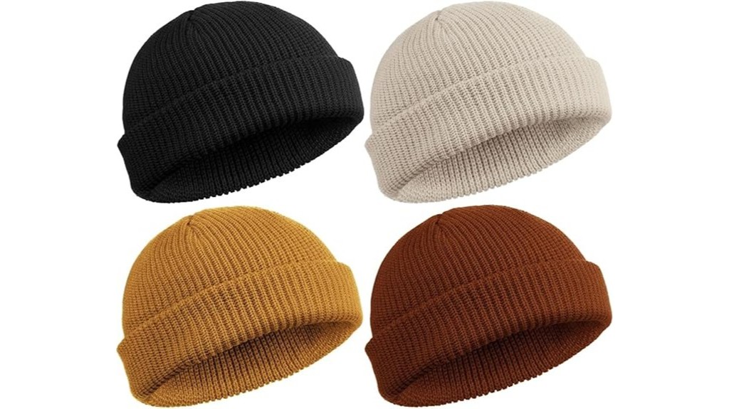 satinior trawler beanie set