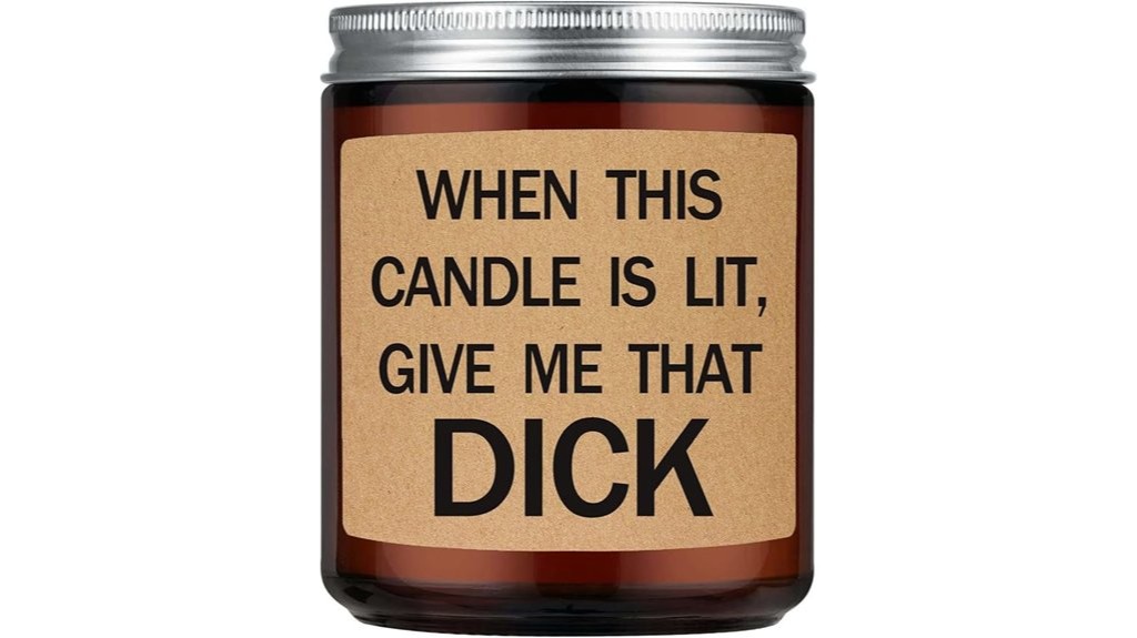scented candles humorous gifts