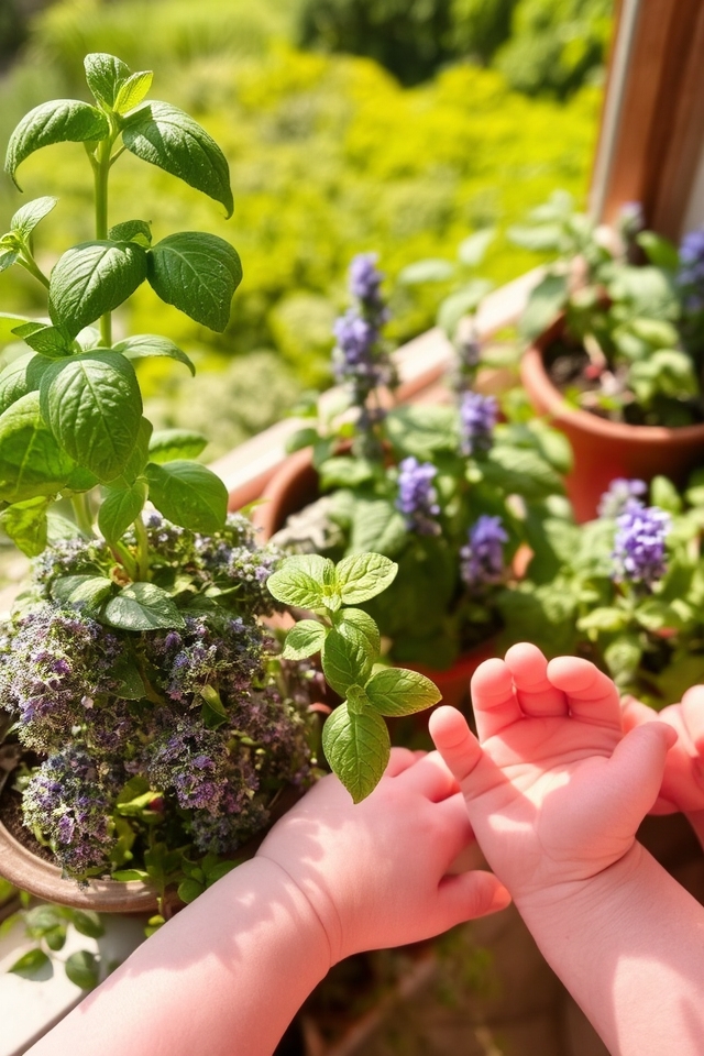 scented herb sensory exploration