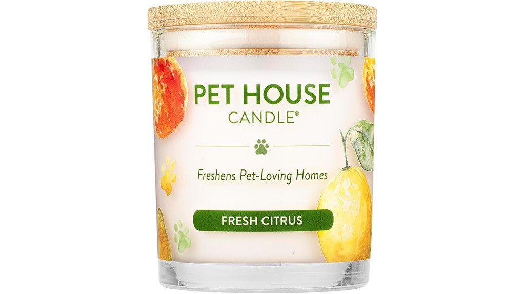 scented odor eliminator candle