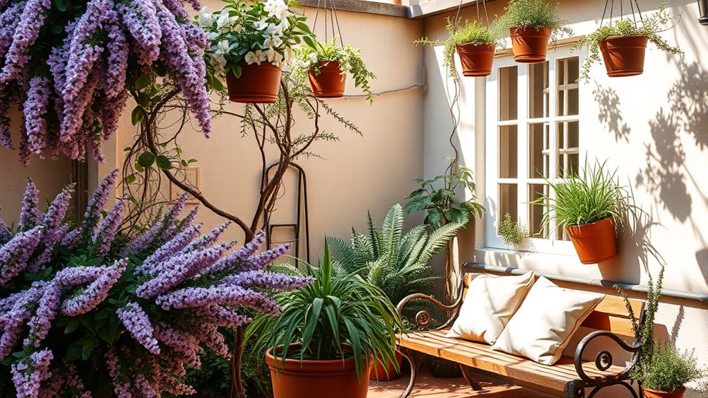 scented plants enhance tranquility