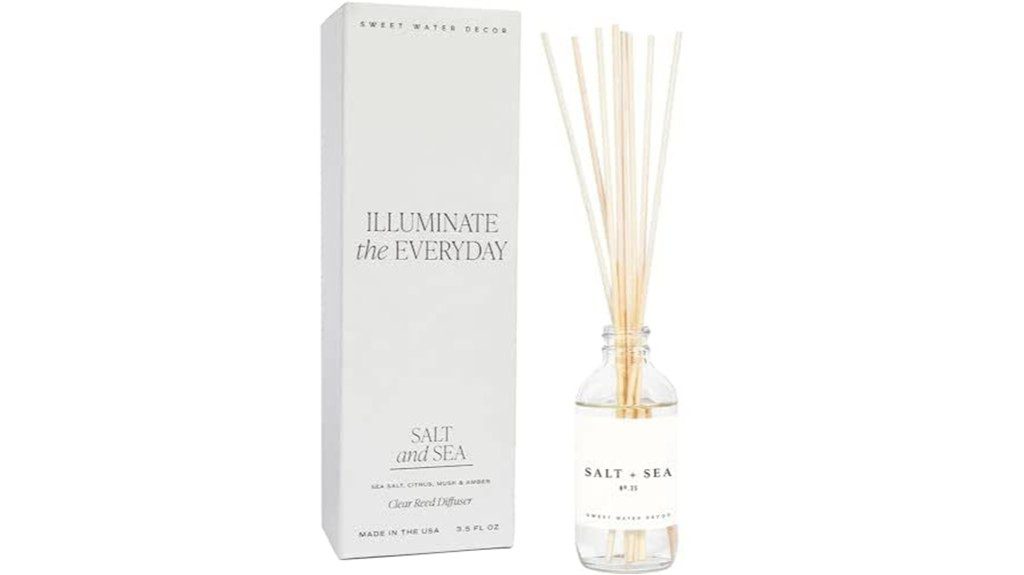 scented reed diffuser set