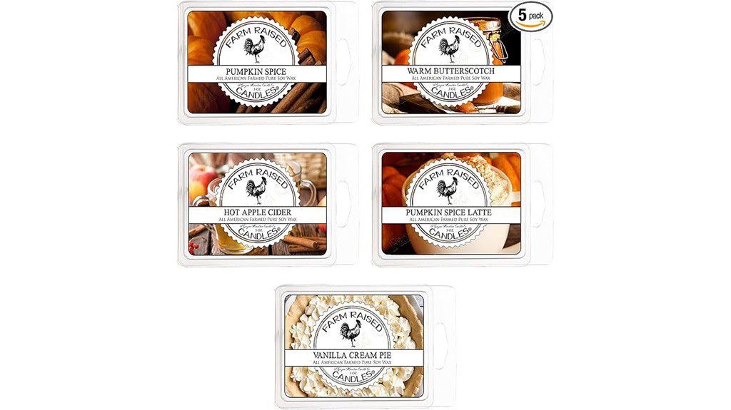 scented soy wax melts