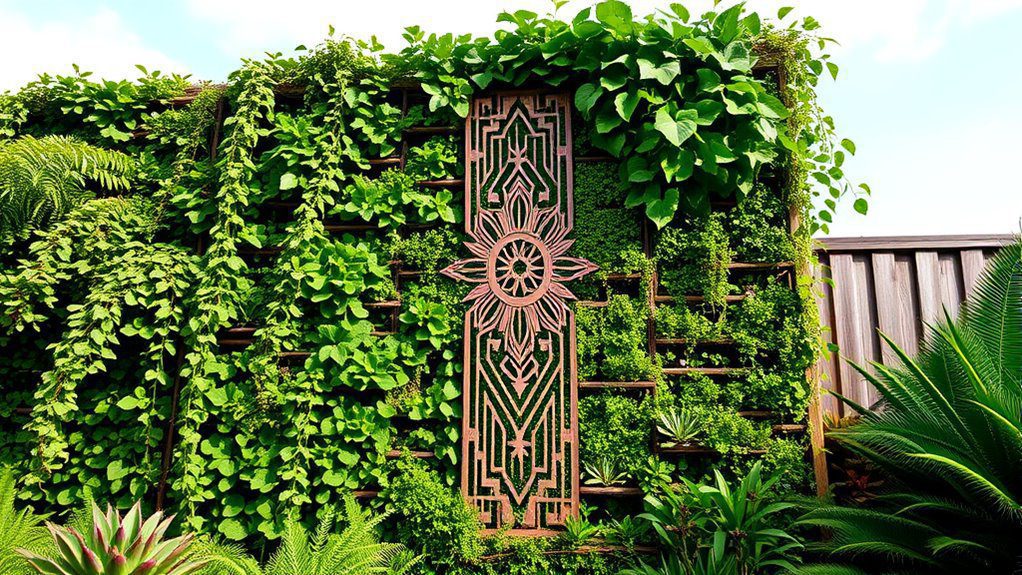 sculptures merging art and nature