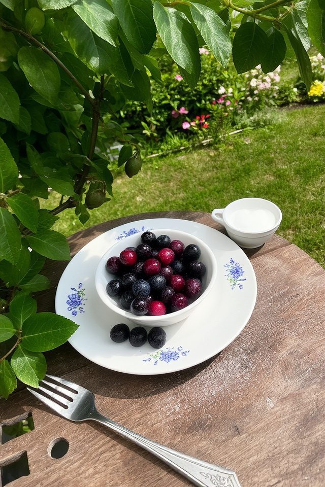 seasonal beauty and berries