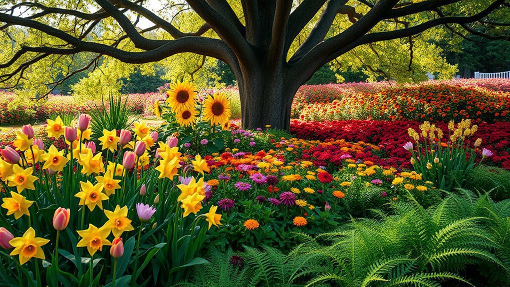 seasonal color garden planning