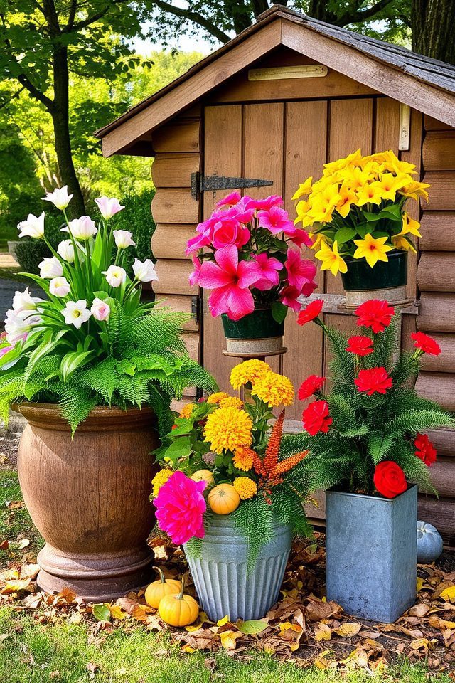 seasonal decorative planters thrive