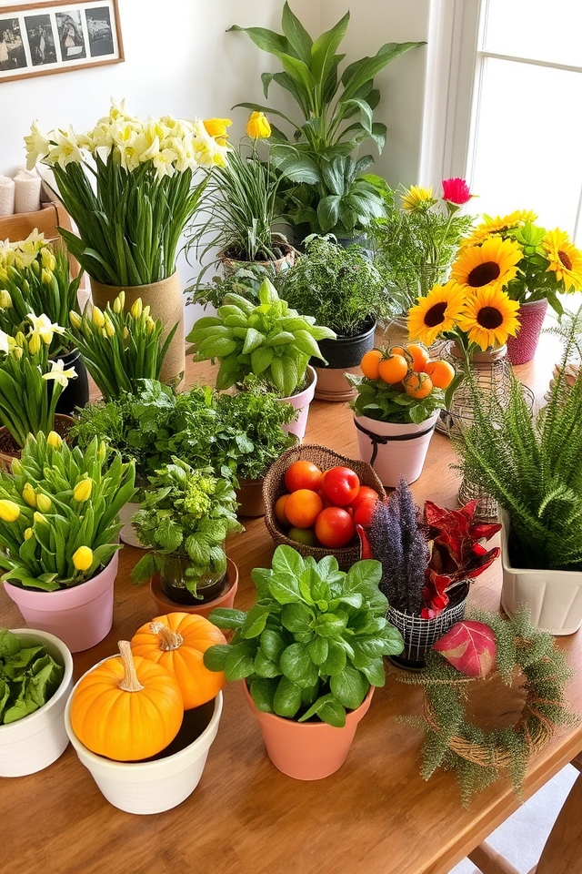 seasonal display rotations