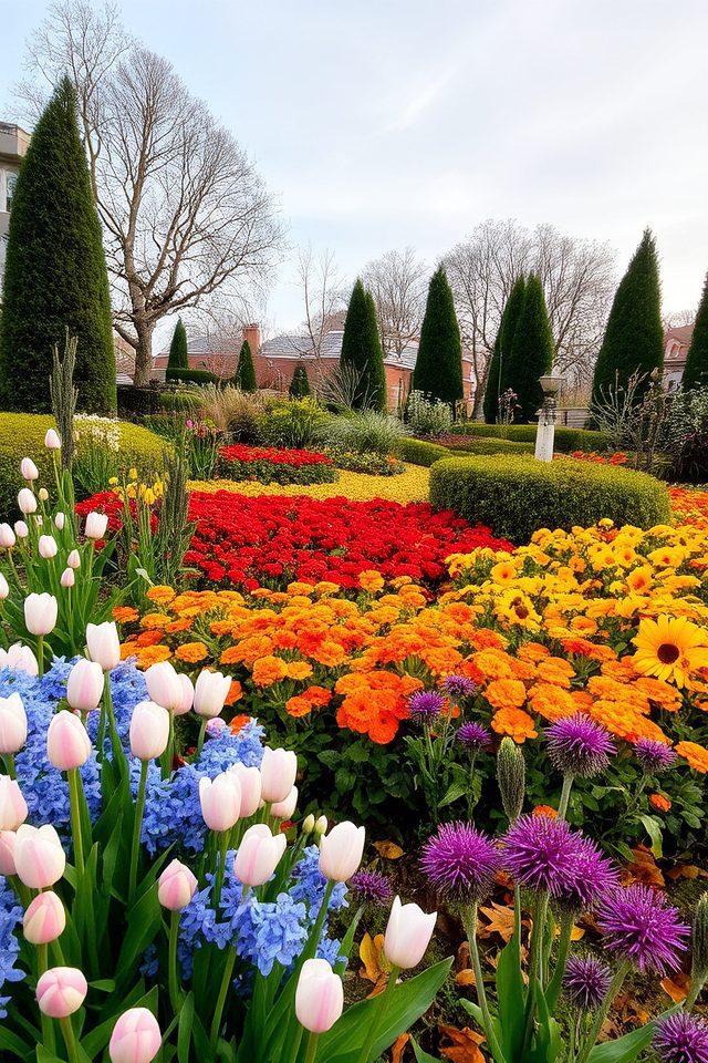 seasonal garden color planning