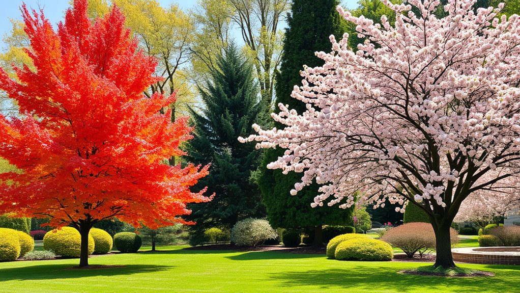 seasonal landscape color planning
