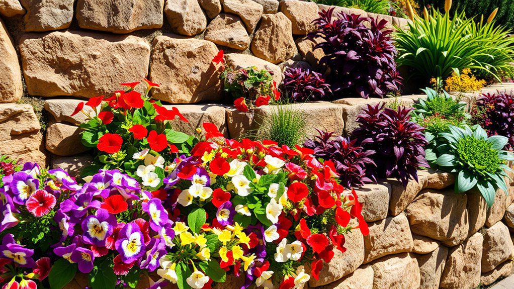 seasonal plant color bursts