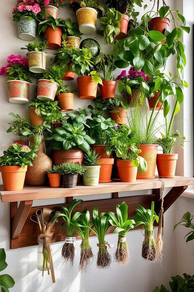 seasonal plant exchange community