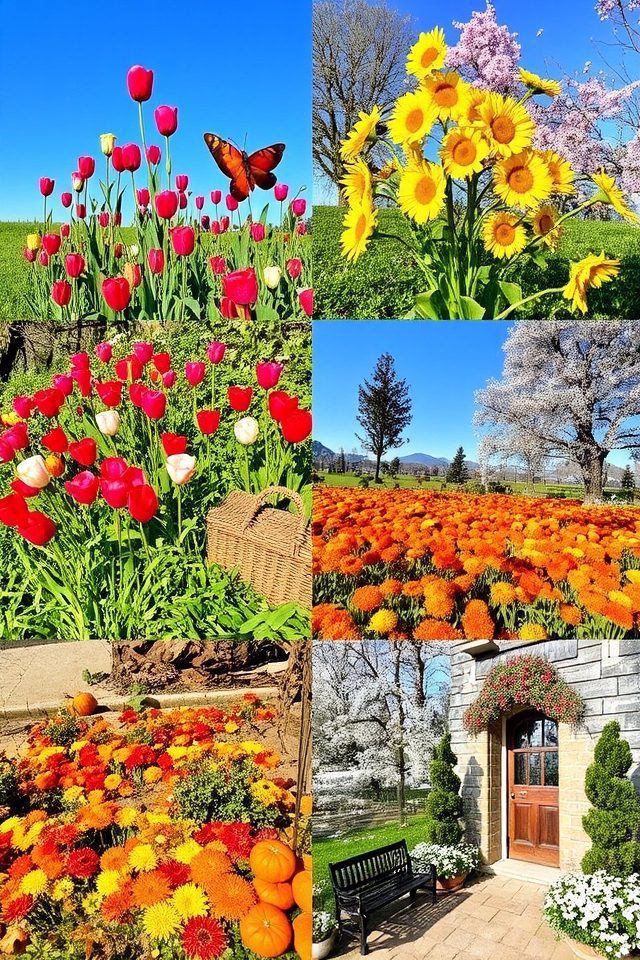 seasonal themed garden experiences