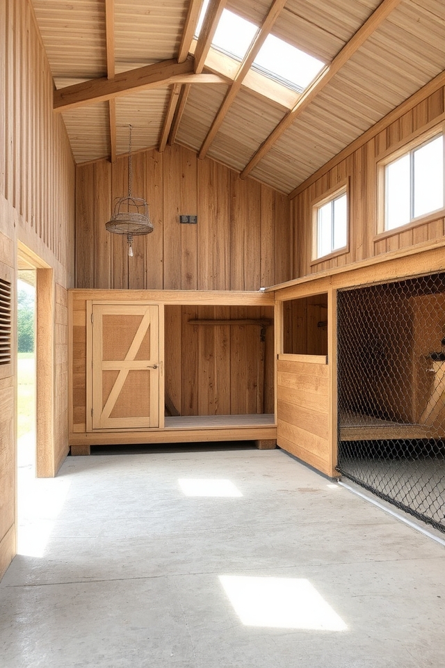 secure ventilated durable barns