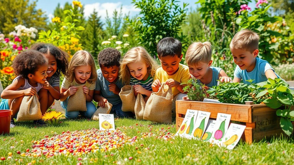 seed scavenger hunt activity