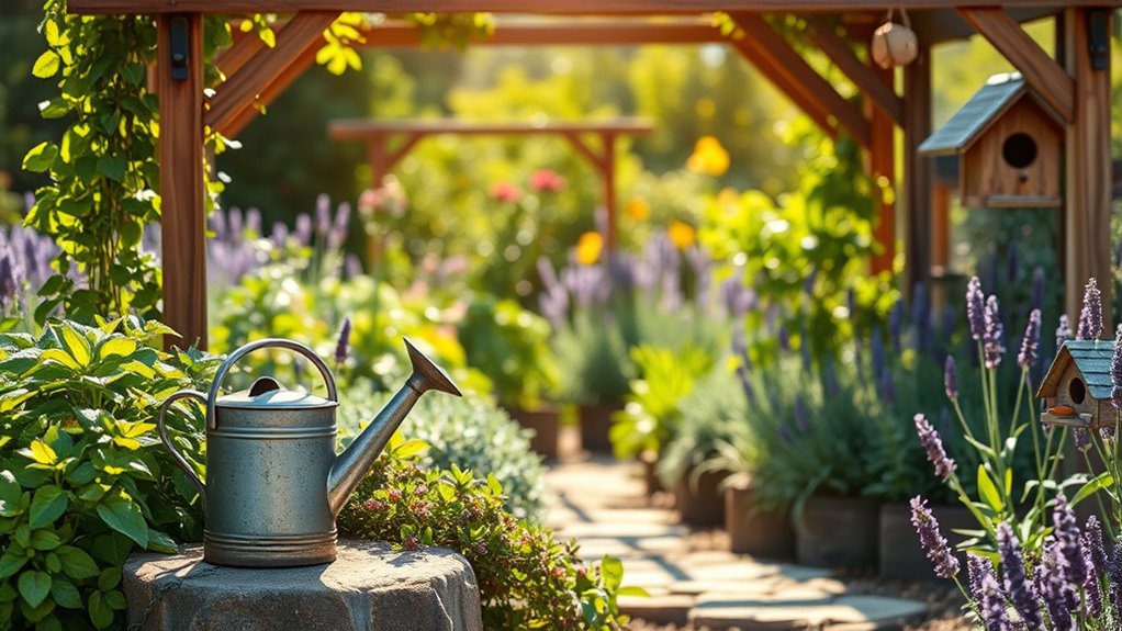sensory aromatic herb garden