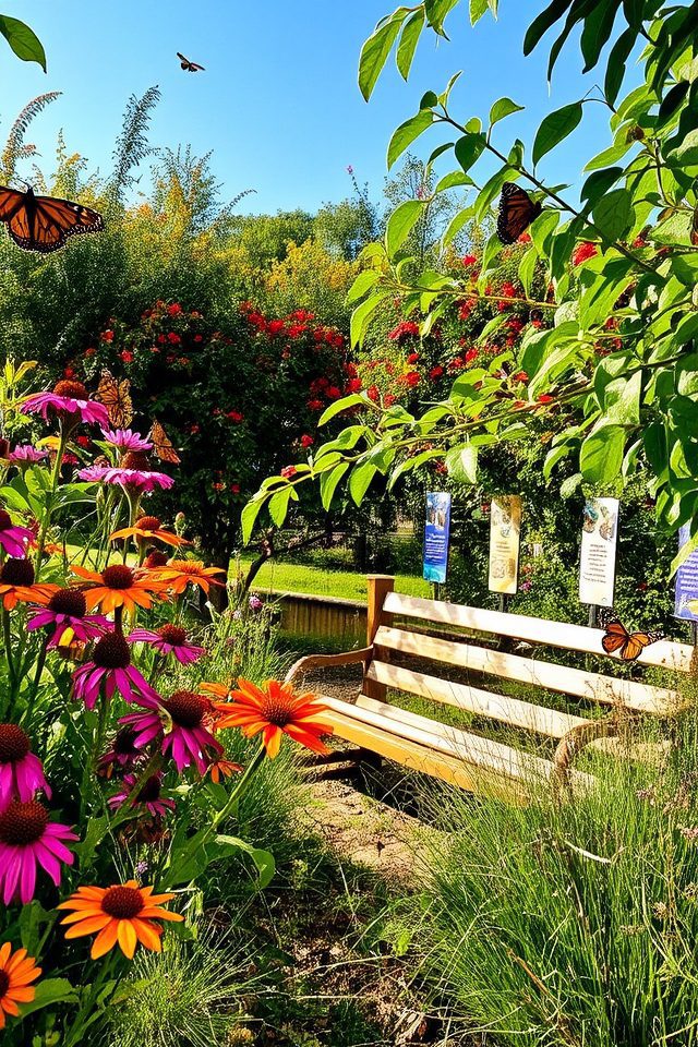 serene butterfly garden experience