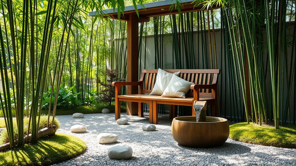 serene meditation corner design