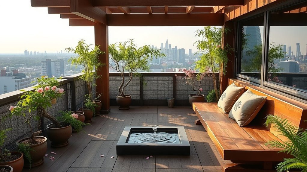 serene natural seating areas