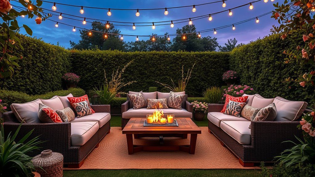 serene outdoor relaxation spaces