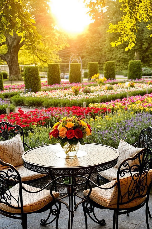 serene outdoor relaxation spaces