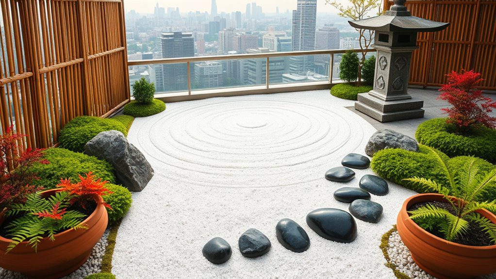 serene urban retreat garden