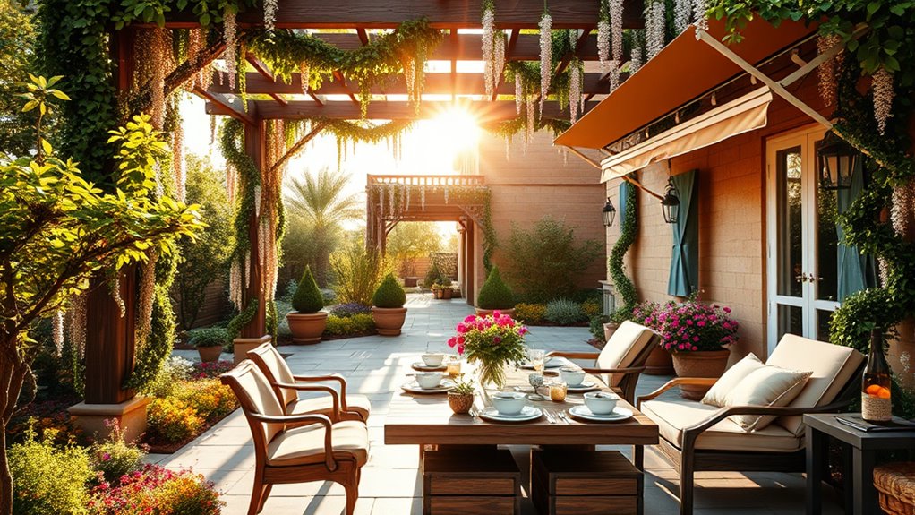 shade and aesthetic enhancement