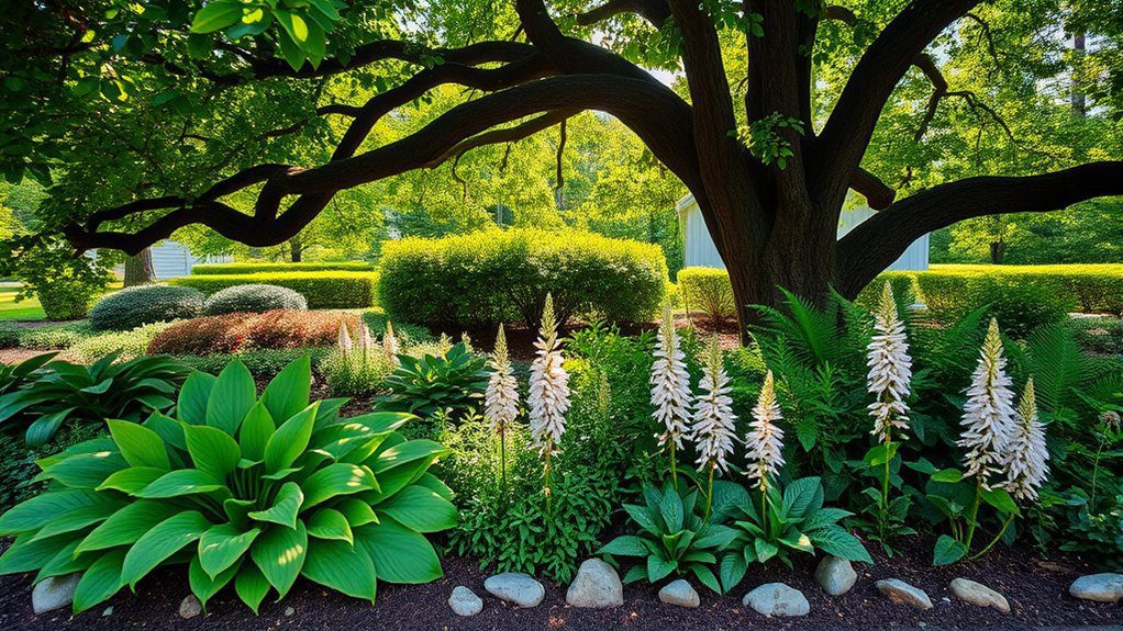 shade loving plant diversity