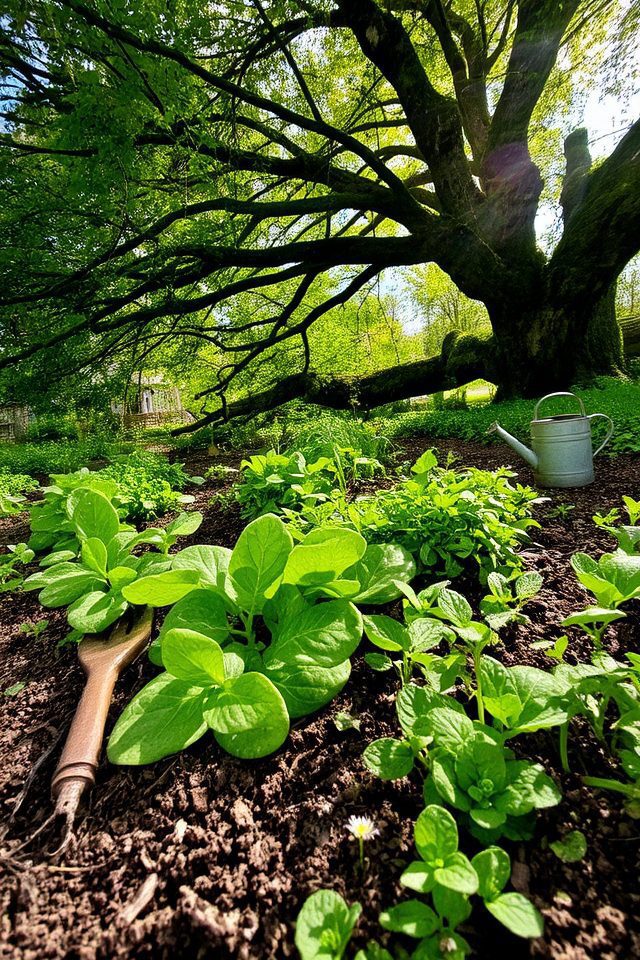 shade tolerant edible gardening techniques
